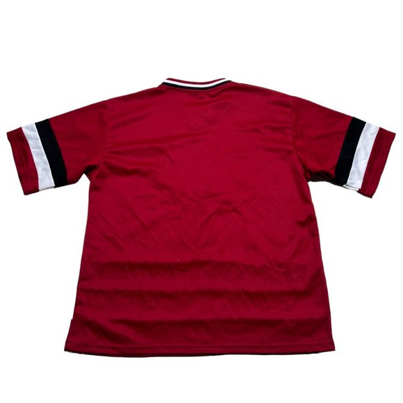 West Coast Vancouver Canada Hockey Jersey Adult Medium Red Short Sleeve - Picture 3 of 9